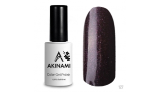 Akinami Color Gel Polish Black Brown - №127