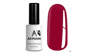 Akinami Color Gel Polish Berry - №49