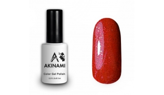 Akinami Color Gel Polish Glitter Red - №120