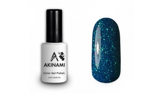 Akinami Color Gel Polish Blue Sparks - №130