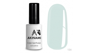 Akinami Color Gel Polish White Green - №154