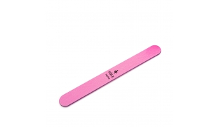 Пилка для ногтей POLE тонкая 100/180 премиум (розовая)