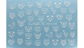 Слайдер для арт-дизайна Laque 3D-03 White