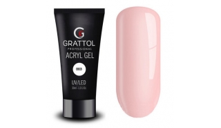 Grattol Acryl Gel 03 - Акрил-гель для моделирования, 30 ml