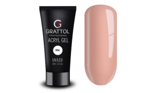 Grattol Acryl Gel 06 - Акрил-гель для моделирования, 30 ml