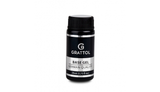 Grattol Rubber Base Gel Extra Cremnium - Каучуковая база  густая, 20 ml