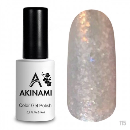 Akinami Color Gel Polish Bright Glass - №115
