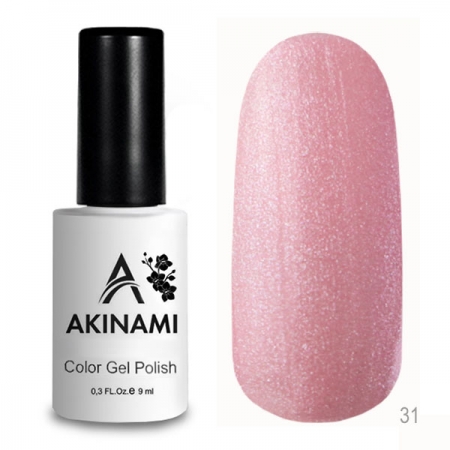 Akinami Color Gel Polish Rose Pearl - №031