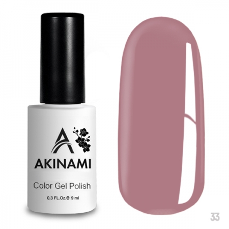 Akinami Color Gel Polish Rose Smoke - №033