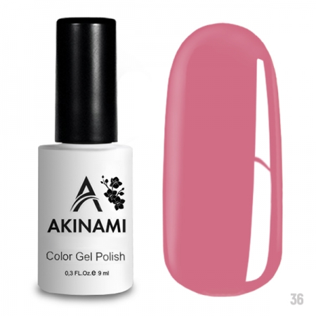 Akinami Color Gel Polish Rose - №036