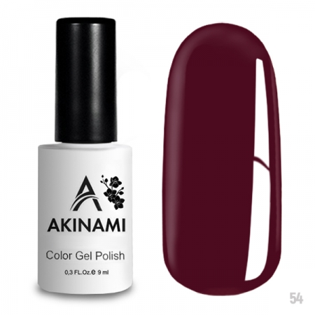 Akinami Color Gel Polish Sangria - №054