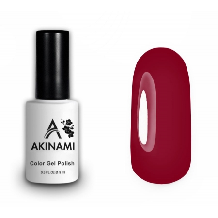 Akinami Color Gel Polish Dark Red - №019