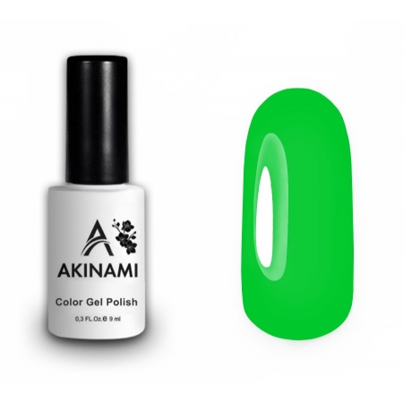 Akinami Color Gel Polish Electric Green - №108