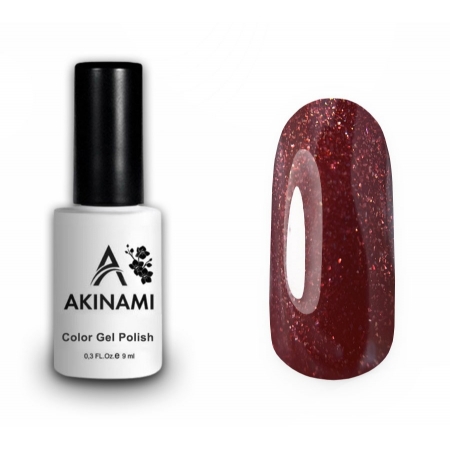 Akinami Color Gel Polish Cosmo Carmine - №121
