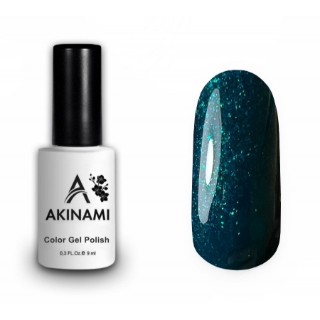 Akinami Color Gel Polish Cosmo Emerald - №131