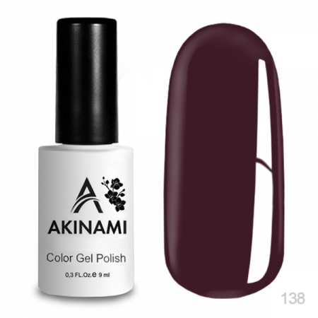 Akinami Color Gel Burgundy - №138