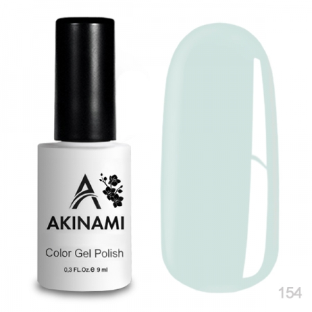 Akinami Color Gel Polish White Green - №154