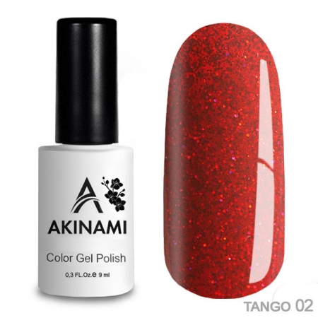 Akinami Color Gel Polish Tango - 02, 9 ml