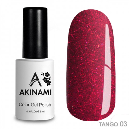 Akinami Color Gel Polish Tango - 03, 9 ml