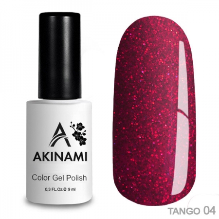 Akinami Color Gel Polish Tango - 04, 9 ml