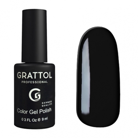 Гель-лак Grattol Color Gel Polish Black - №02