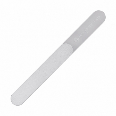 STALEKS PRO Лазерная пилка для ногтей 165 (широкая прямая с ручкой) FE-11-165