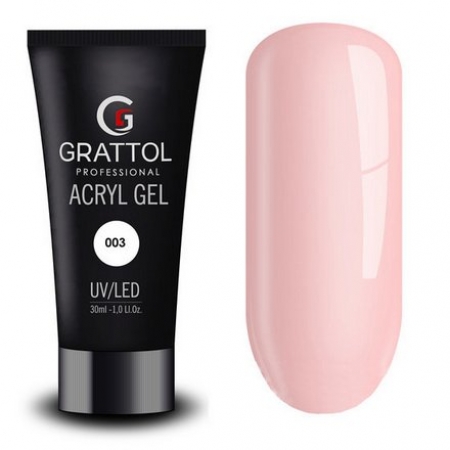 Grattol Acryl Gel 03 - Акрил-гель для моделирования, 30 ml