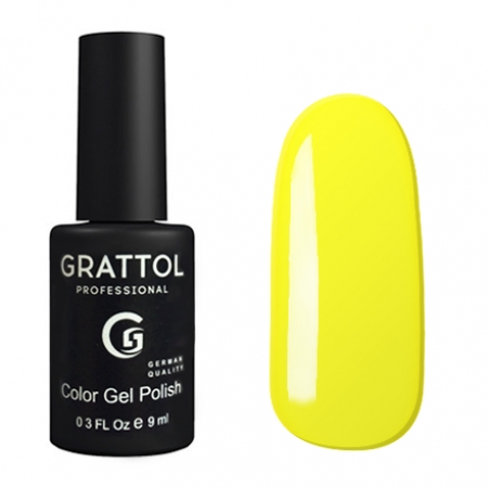 Гель-лак Grattol Color Gel Polish Yellow - №34