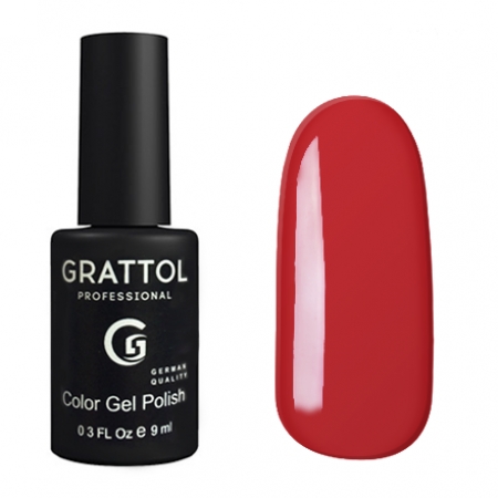 Гель лак Grattol Color Gel Polish Red - №52 