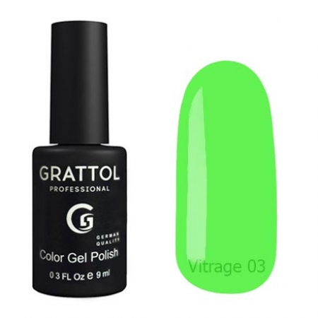 Гель-лак Grattol Color Gel Polish Vitrage - 03, 9 ml